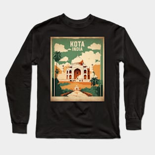 Kota India Vintage Tourism Travel Long Sleeve T-Shirt